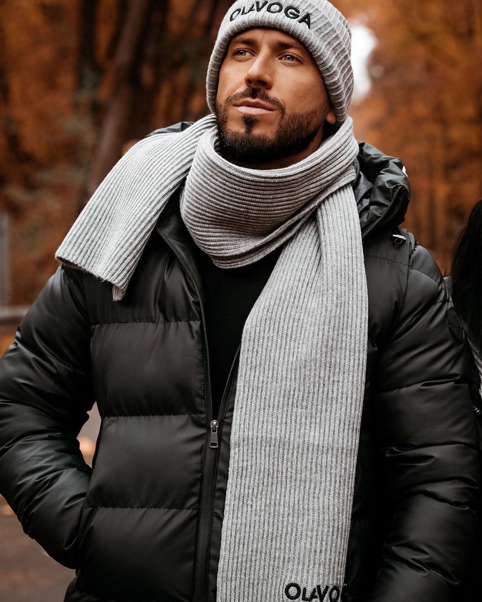 FIOLITO knitted hat, gray