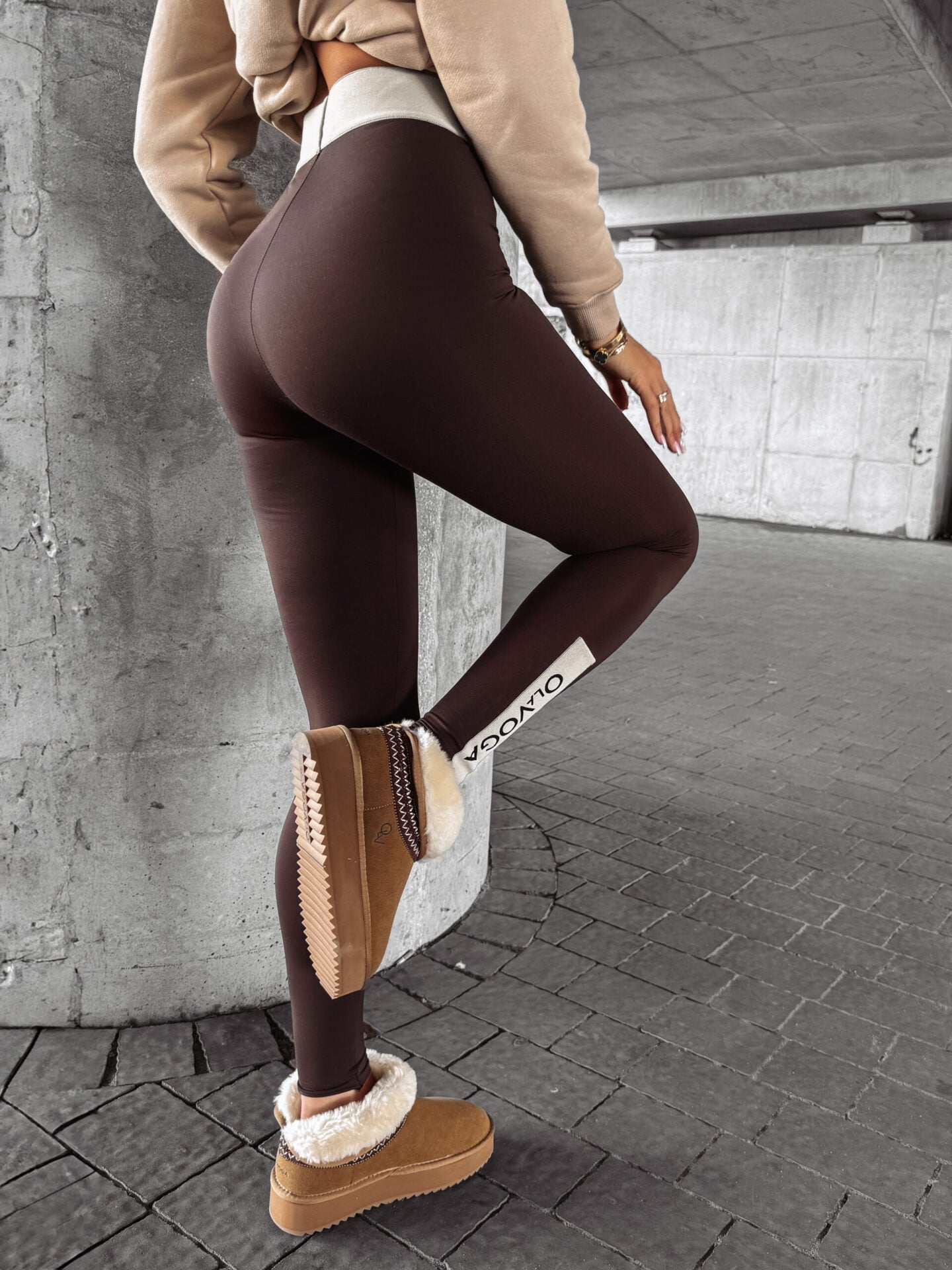 TREI Shaping Leggings Brown