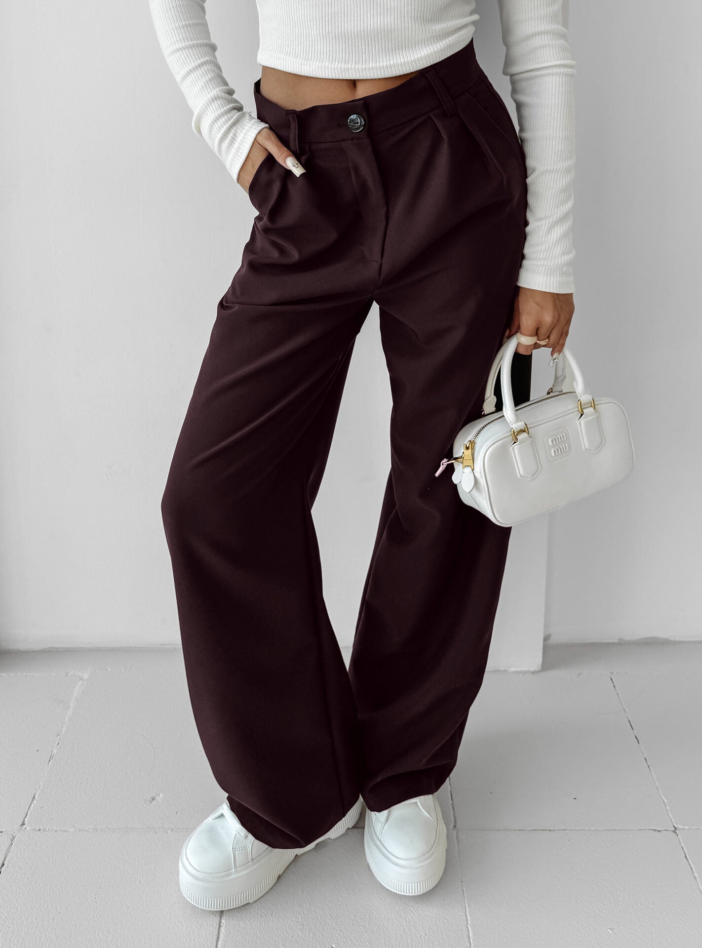NIGHTBREAK pants chocolate