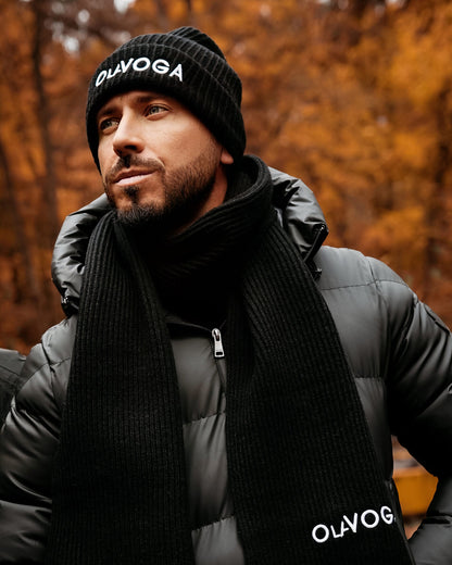 FIOLITO knitted hat black