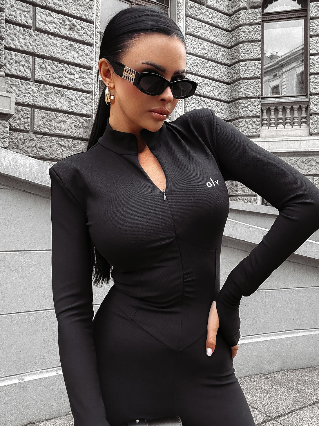 FIRST CHILL JUMPSUIT BLACK