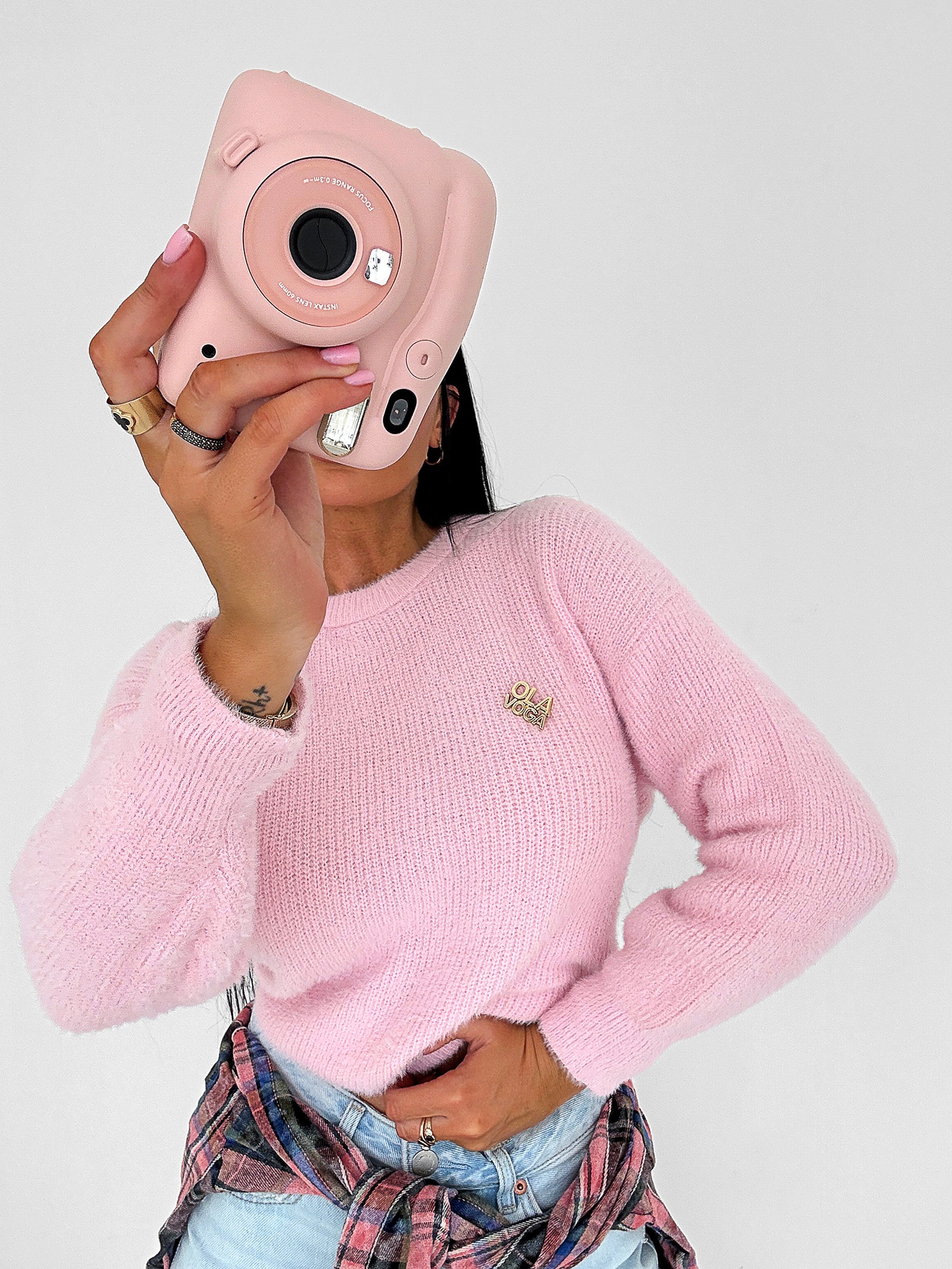 AURAMISU Sweater pink