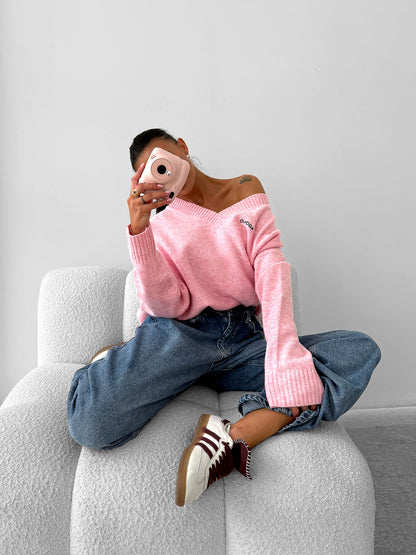 AURAMISU Sweater pink